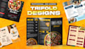 design restaurant menu, food menu, digital menu board, flyer