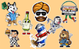 design awesome cartoon character