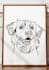 create a hand drawn custom line art portrait from your photo