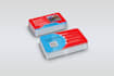 design business card with two concepts