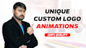 create unique custom logo intro animation video