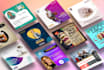 do social media kit, facebook cover, and instagram post