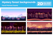 draw trendy game backgrounds
