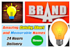 create 40 attractive business names or slogans or taglines