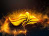 create hot gold logo animation intro and outro youtube