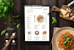 do modern restaurant menu design