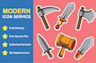 design modern style icon