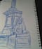 do a drawing in pen of anything