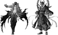 make character design in black and white