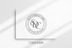 do modern minimalist luxury 3d business logo design