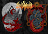 draw detailed horror dark art, metal album cover illustration