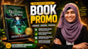 make a unique 3d book promo or trailer video