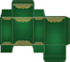 perfume box design and dies also make it