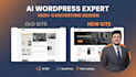 build a modern, high converting wordpress website with ai SEO
