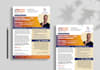 design clean, modern press or media kit,epk, one pager, speaker one sheet, bio