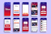design modern UI mobile app and mockup