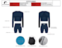 design activewear techpack and mockups for manufacturing