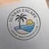 design circle stamp and badge logo