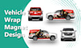 create eye catching vehicle wraps and car magnet graphics