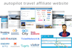 create a premium design travel affiliate website