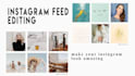 design a beautiful instagram feed using your own photos