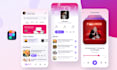 do figma mobile app design, app ui ux design