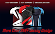 design jersey for esports,soccer, etc in 24 hours