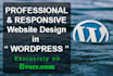 be your expert wordpress website developer and designer