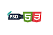 convert psd to HTML responsive