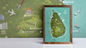 draw a map illustration for your project