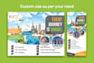 design flyer, poster, leaflet, web templates