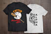 make trendy custom typography t shirt design in 12 hours