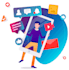 upload content, blogs or articles on your website