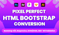 convert figma to html, xd to html, sketch to html responsive