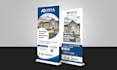 design retractable banner and roll up banner