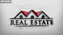 create 3d real estate logo animation intro in 4 hours