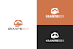 design mountain logo in a creative way