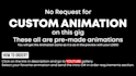 create awesome motion graphic intro outro logo animation