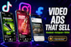 design eye catching tiktok, facebook, and instagram video ads