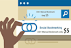 create 150 bookmark submission backlinks on high PR sites