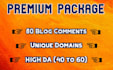 create 90 high quality blog comments backlinks