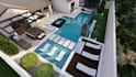 design your swimming pool ,landscape and 3d renderings
