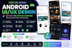 create professional android UI UX design in figma