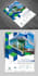 design creative eyecaticng modern flyer