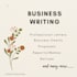 write business letters and professional emails