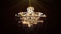 make golden silver particle logo animation intro 4k