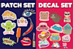 do all kind of sticker design, badge, patch, logo, decal, label, doodle