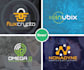 design professional tech software technology crypto and security logo
