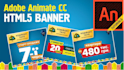 design html 5 static and GIF google ad banners