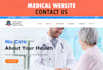 create medical pharmacy healthcare website